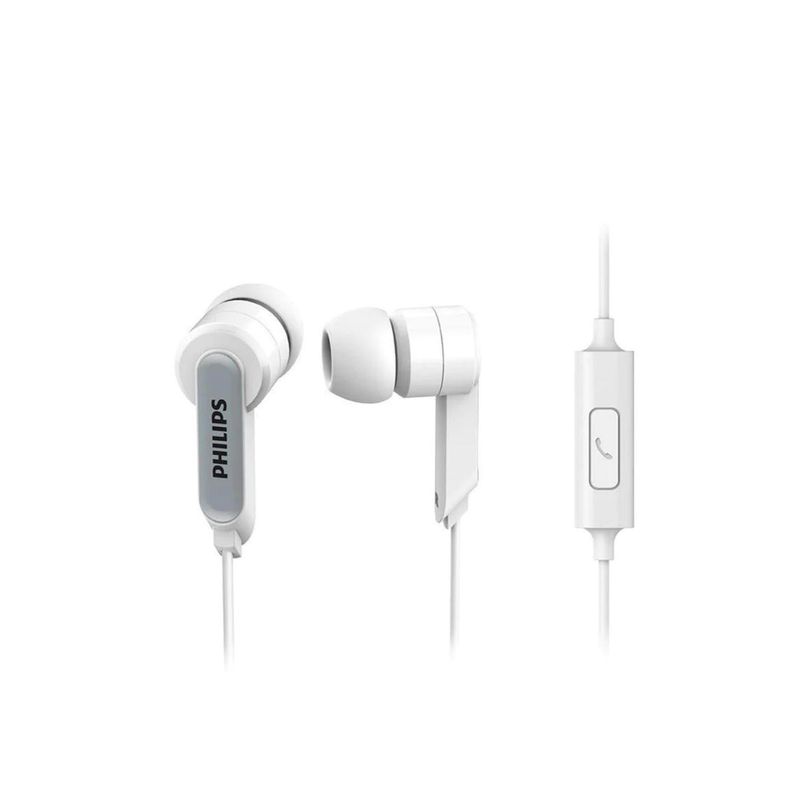 PHILIPS - Audifono Manos Libres Jack 3.5 Blanco SHE1405W Philips