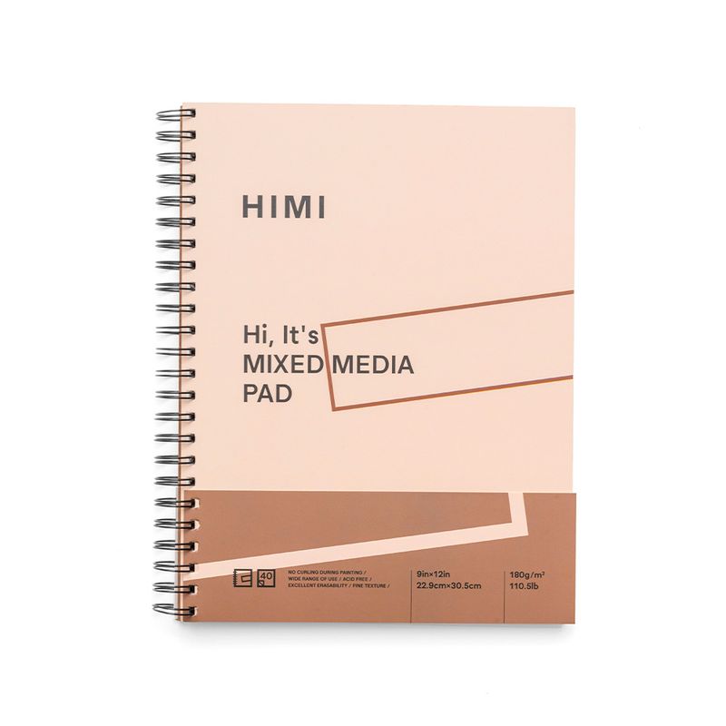 HIMI - HIMI Block Técnicas Mixtas 22.9 x 30.5cm 180g 40 hojas
