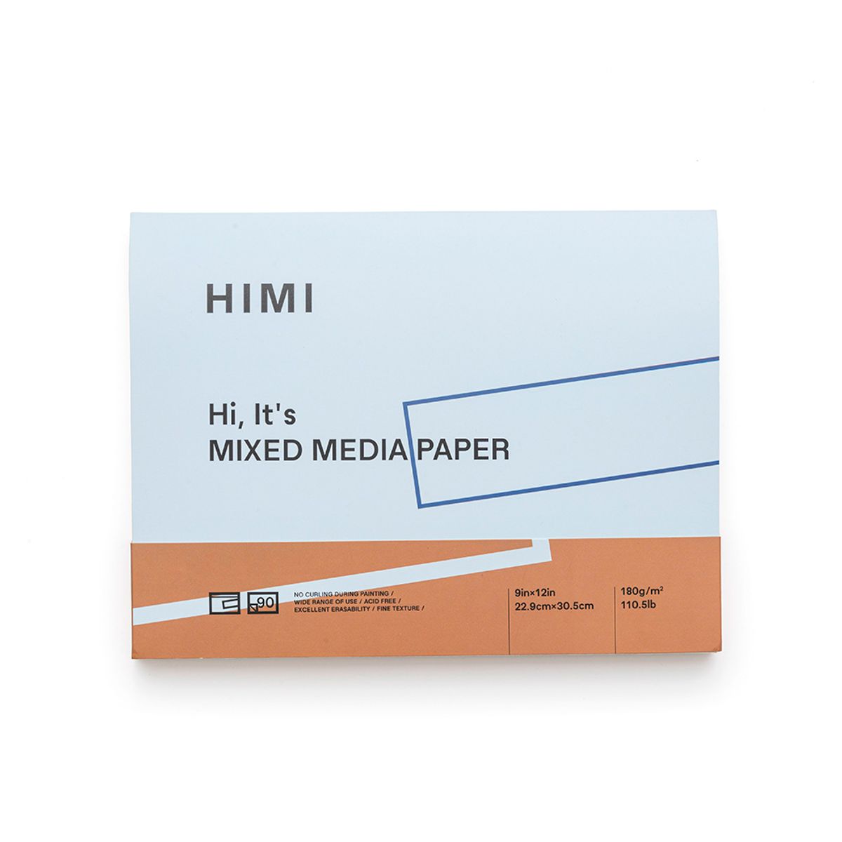 HIMI - HIMI Block Técnicas Mixtas 22.9 x 30.5cm 180g 90 hojas