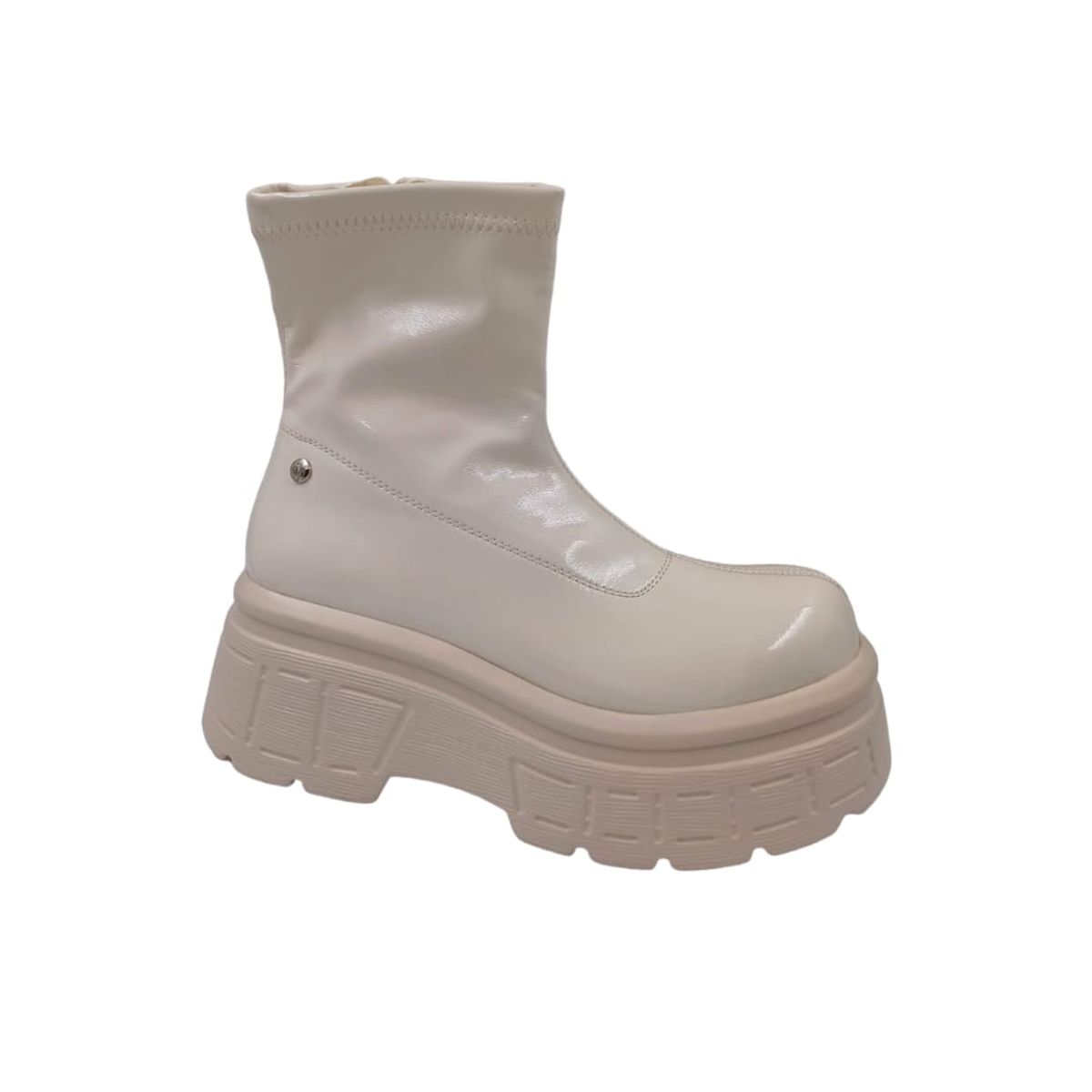 HERIEL - Botín Beige Plataforma Mujer