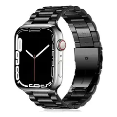 GENERICO - Correa Para Apple Watch Acero Inoxidable Premium Ajustable 38mm.