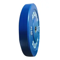 ATLETIS - Disco Olímpico Bumper Competición 20 kg Azul