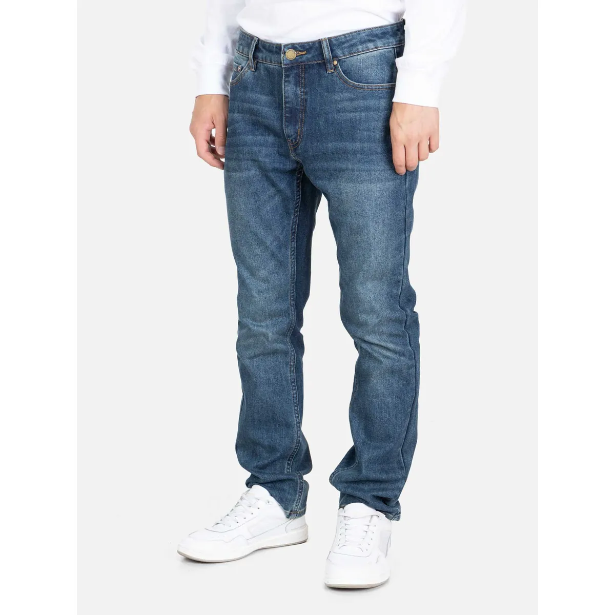 RIP CURL - Pantalon Jeans Nomad Celeste Hombre Rip Curl - Celeste