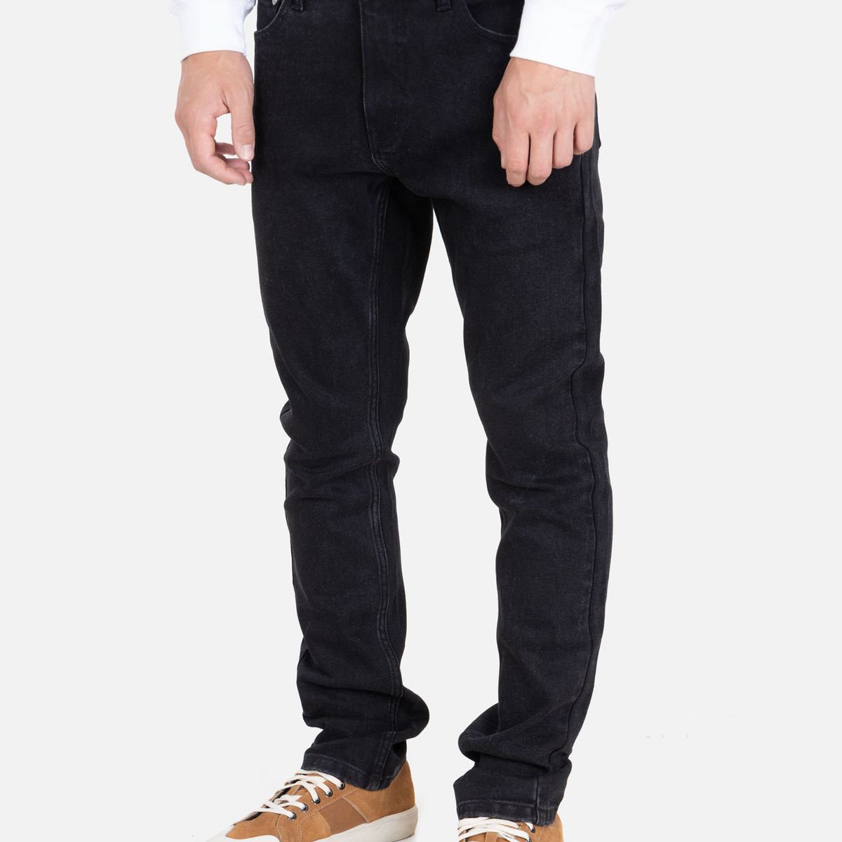 RIP CURL - Pantalon Jeans Ride Negro Hombre Rip Curl - Negro