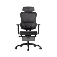DELI - Silla Oficina Escritorio Soporte Lumbar Cabecera Reposapiés