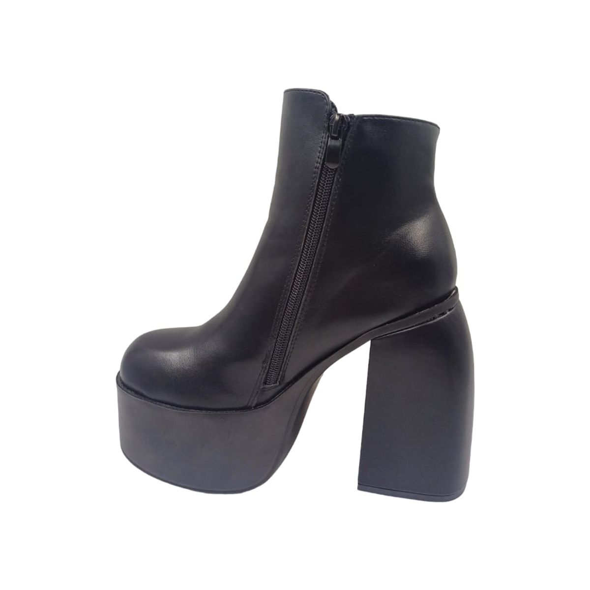 HERIEL - Botín Negro Plataforma Mujer