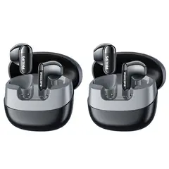 PHILIPS - Set 2 Audifonos TAT2169 Bluetooth 5.4 TWS-Negro