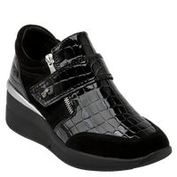 Zapatilla Casual Mujer Negro
