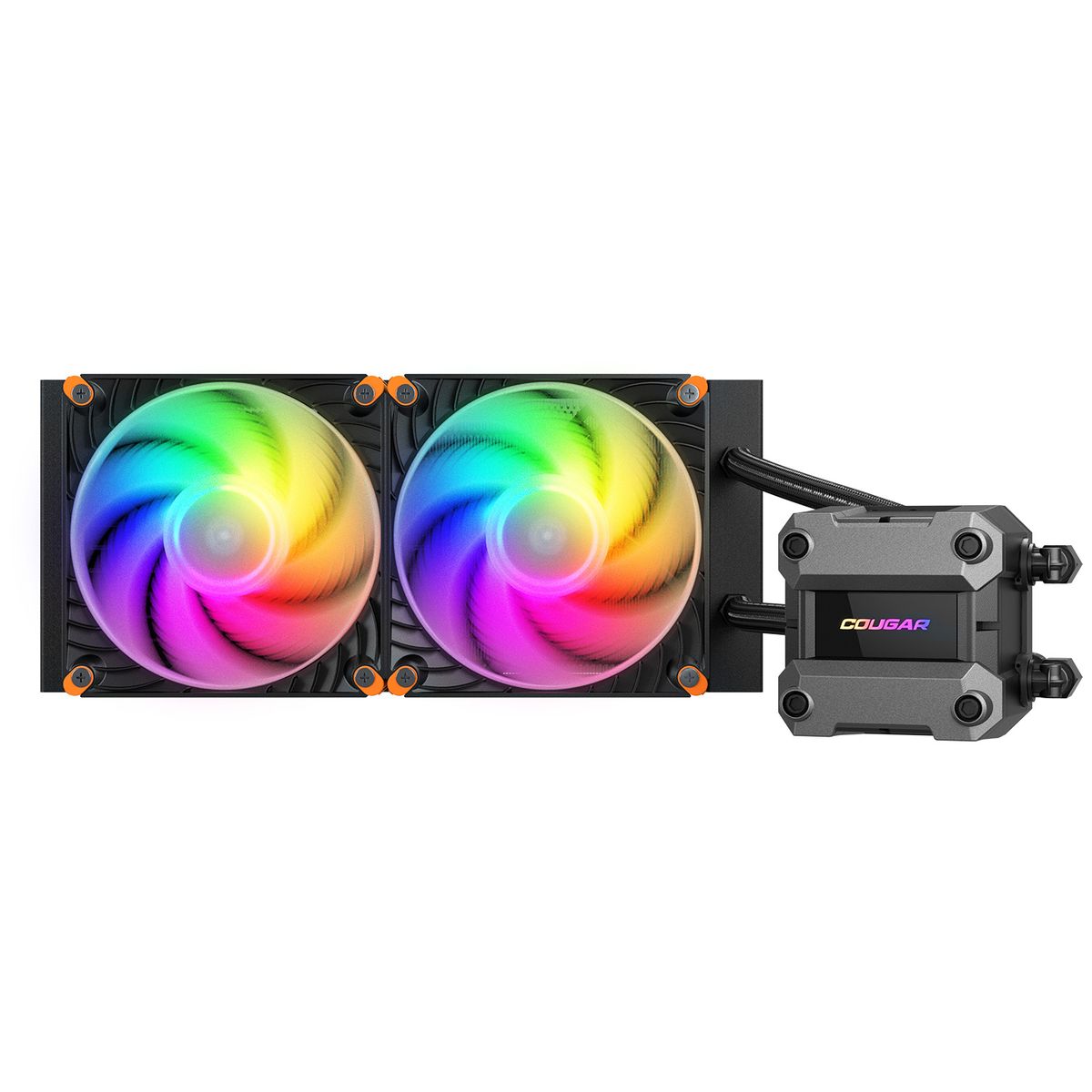 COUGAR - Enfriador Liquido Cougar Poseidon ULTRA ARGB 240 Black.