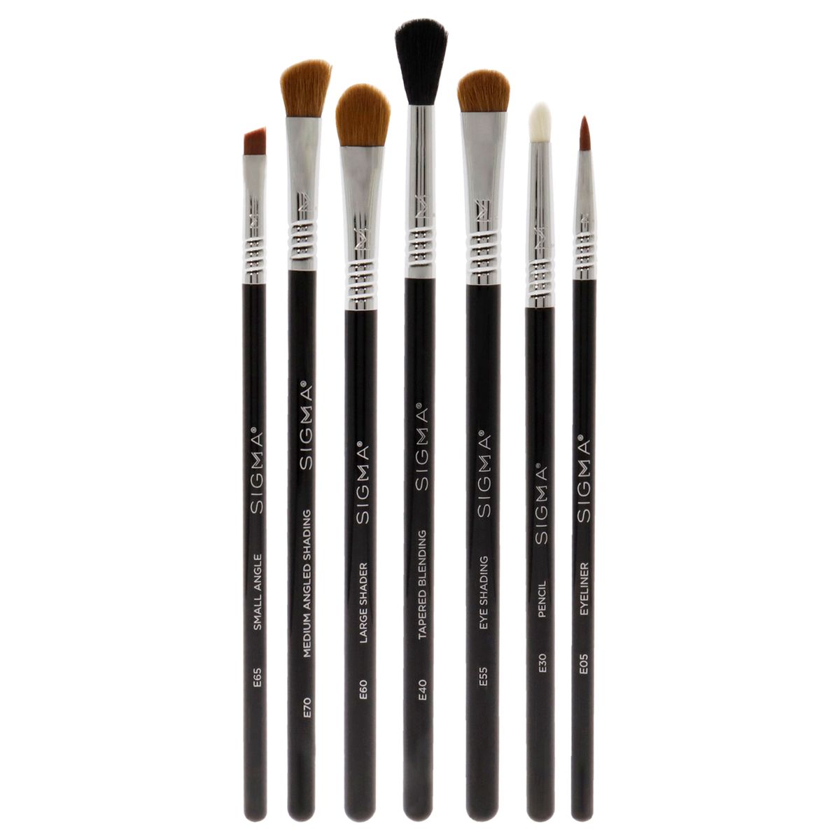 SIGMA - Set de 7 Brochas para Ojos Básico SIGMA