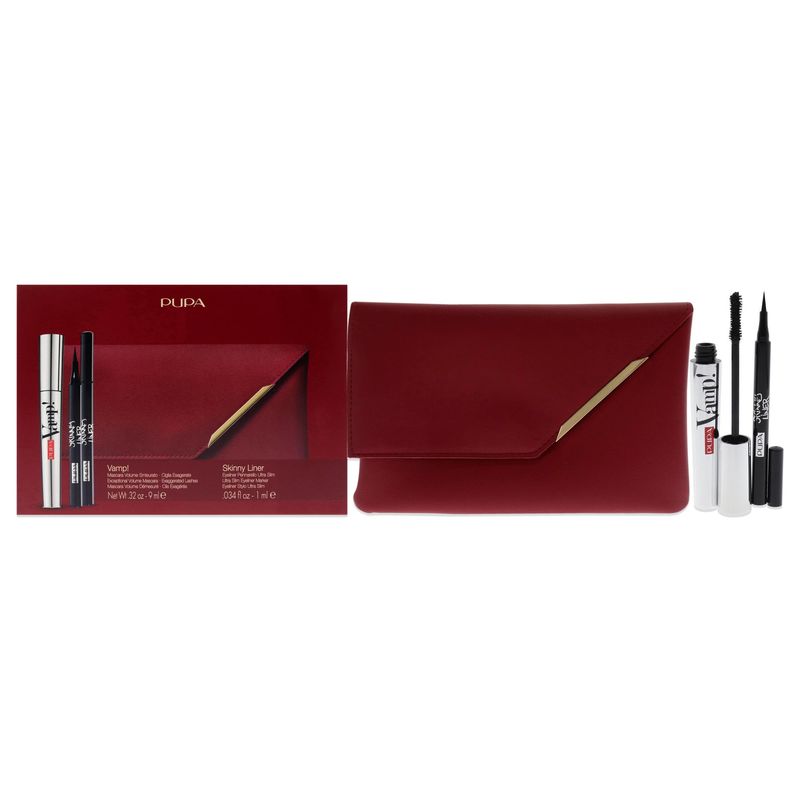 PUPA MILANO - Set 3 Piezas Vamp y de Delineador Delgado Pupa Milano