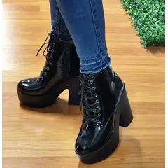 SNOOPY - Botin para Dama Taco Alto con Plataforma M306