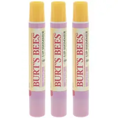 BURTS BEES - Lip shimmer-guayaba-paquete de 3-burts bees-0.09oz.