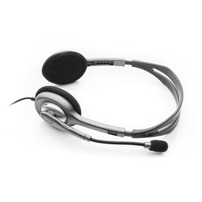 Imagen 2 del producto Audífonos Diadema H111 Stereo Headset Gris