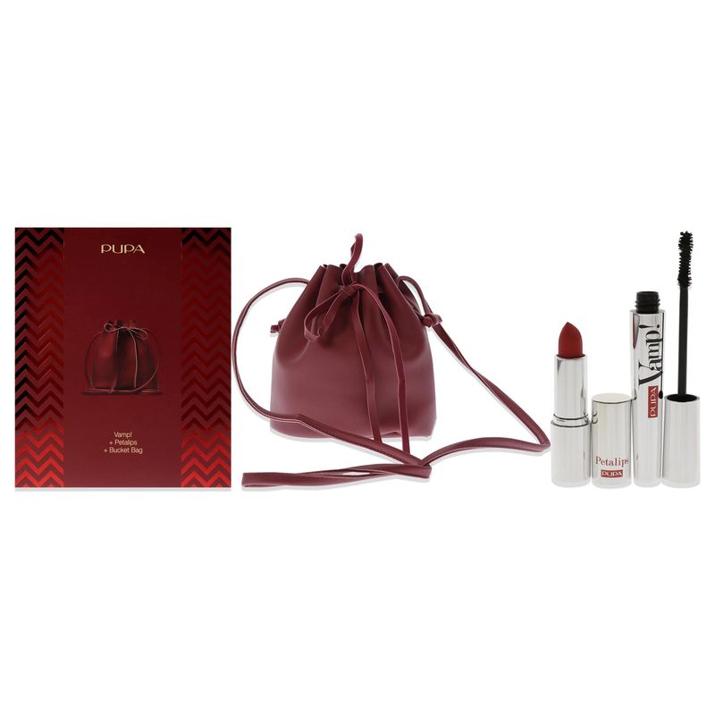 PUPA MILANO - Set 3 Piezas Vamp Máscara y Set Petalips Pupa Milano