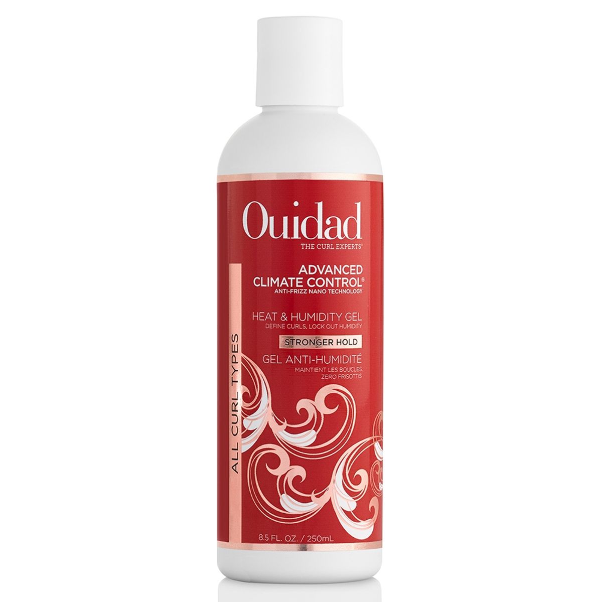 OUIDAD - Gel Extra Fuerte para Rulos Advanced Climate Control 250ml Ouidad