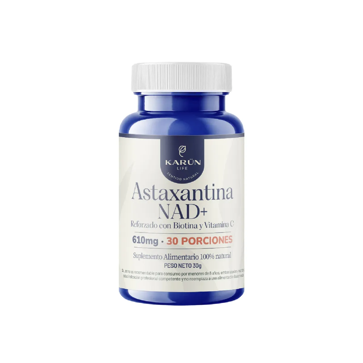 KARUNLIFE - Astaxantina NAD+ 60 Cap Karun Life