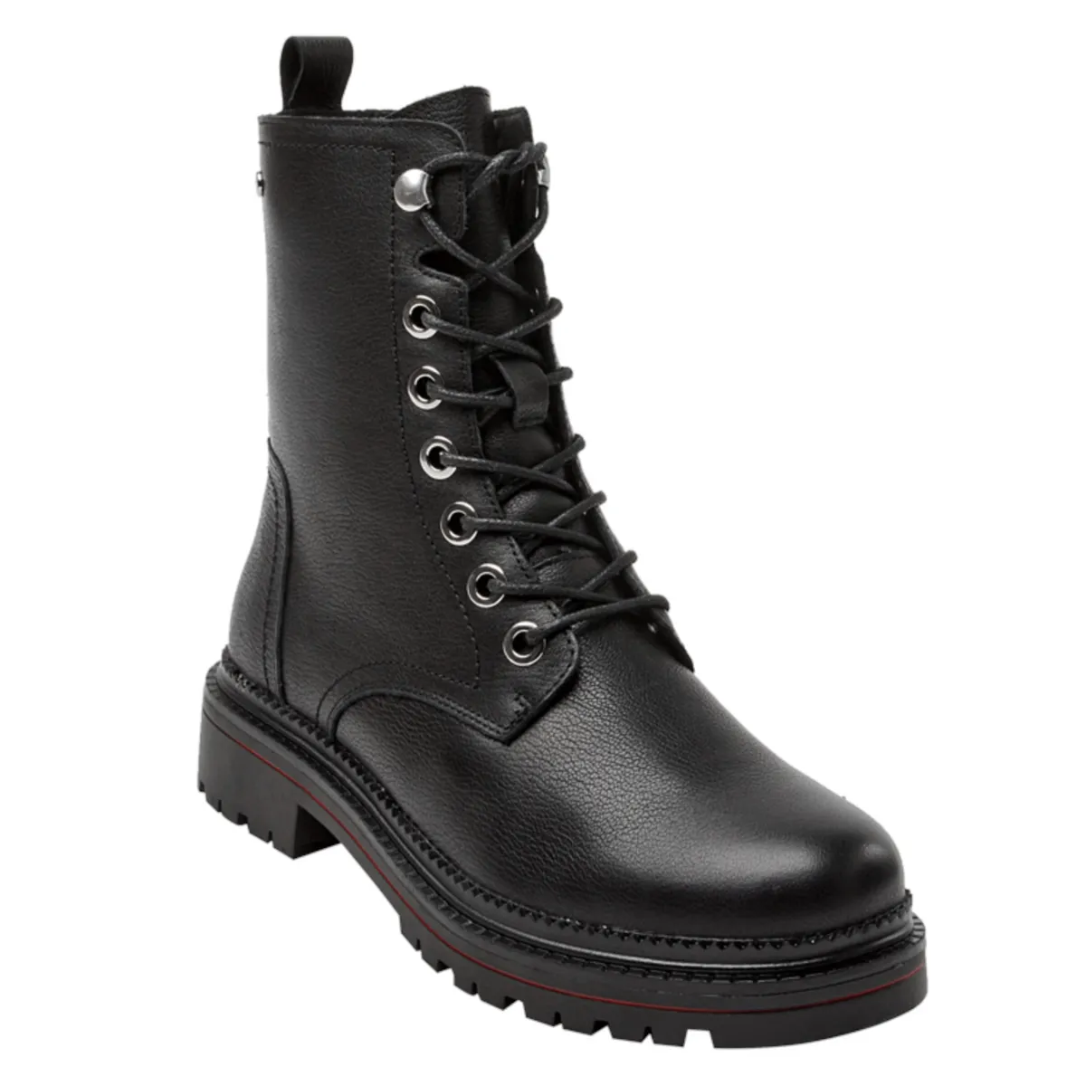 POLLINI - Botin Casual Mujer Negro Pollini