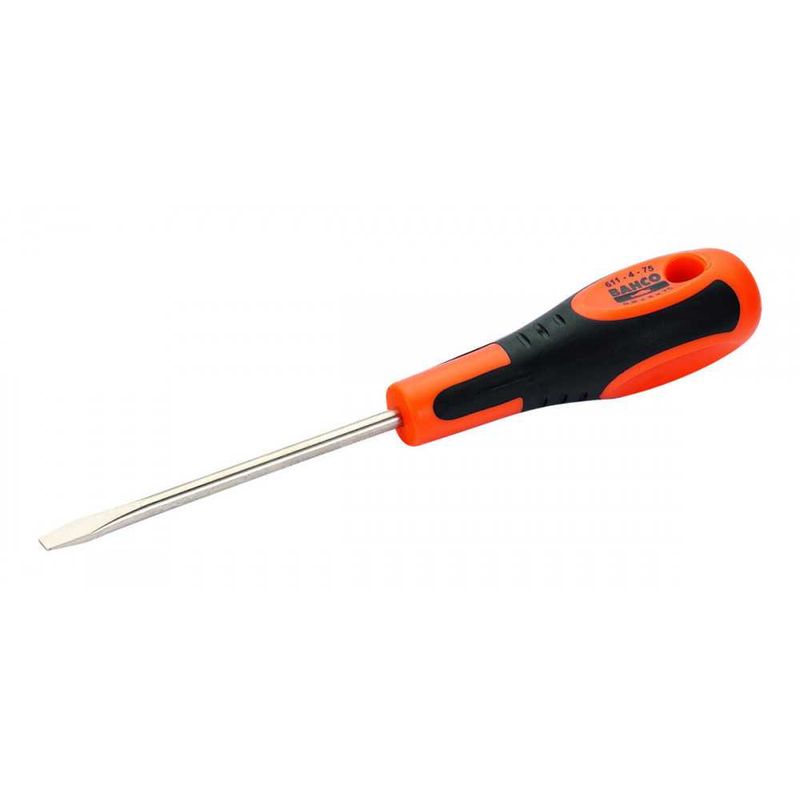 BAHCO - Destornillador de Paleta Cónica 08x4x100 MM Bahco 611-4-100