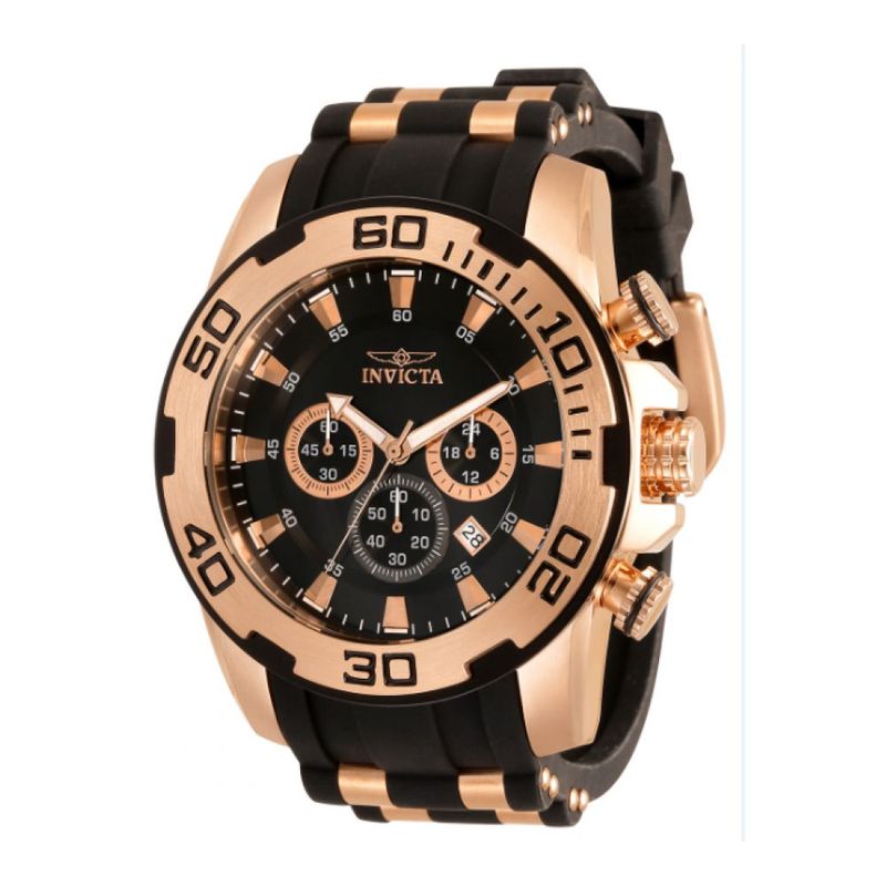 INVICTA - Reloj Invicta 33939 Negro Hombres.-
