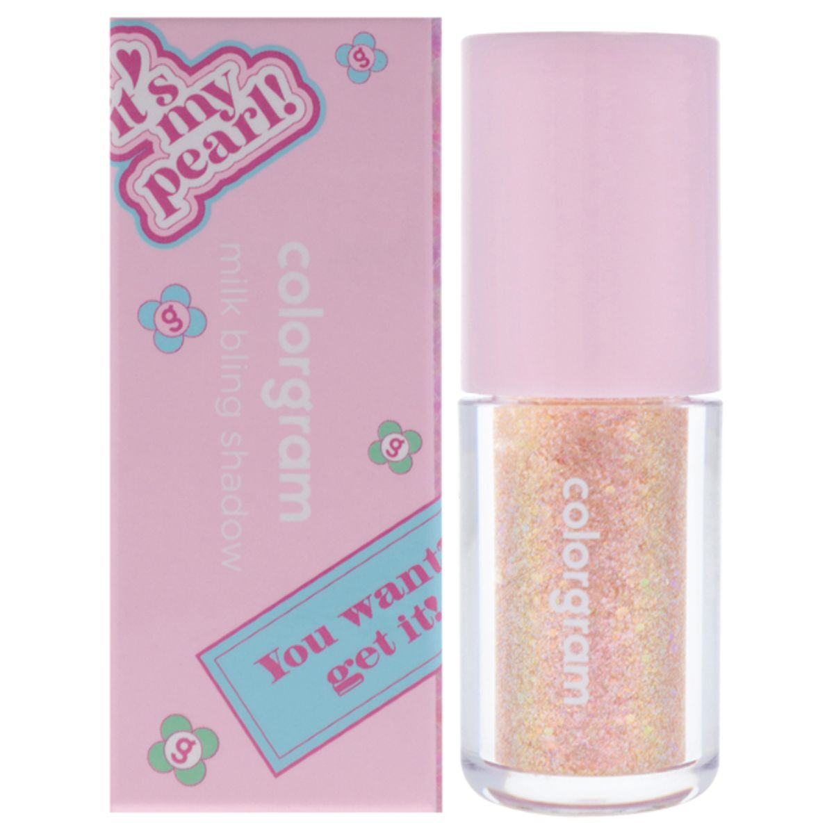 COLORGRAM - Sombra Milk Bling 12 Humming Coral 5ml Colorgram
