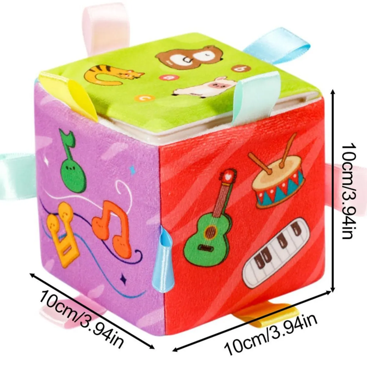 GENERICO - Cubo De Actividades Musical Para Bebes Juego Cognitivo