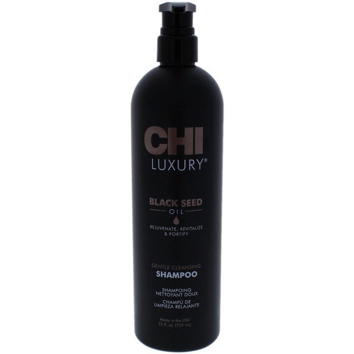 CHI - Shampoo limpiador suave de aceite de semilla negra de lujo-CHI-739ml.