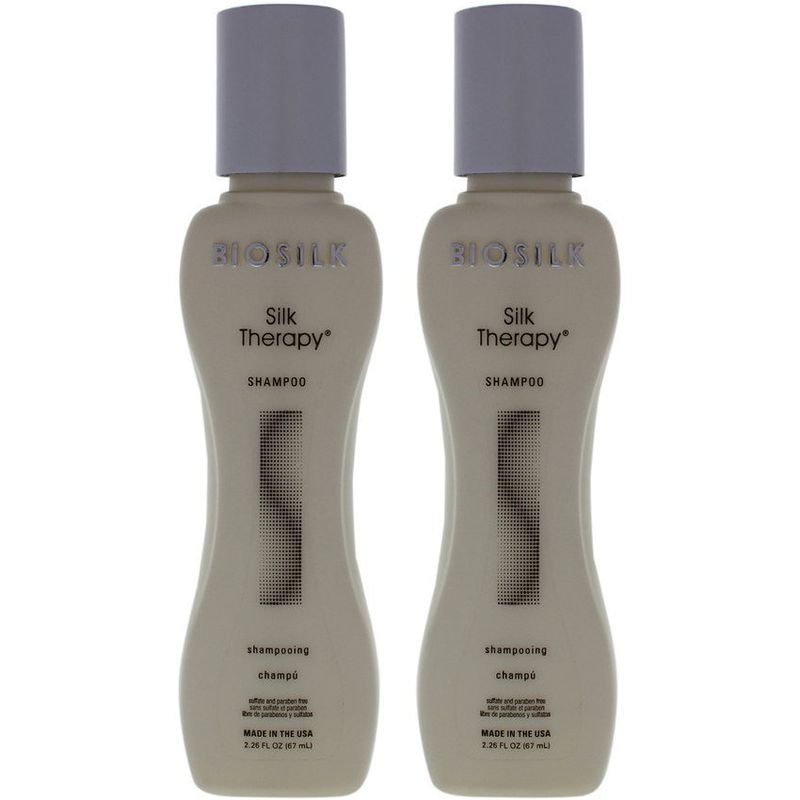 BIOSILK - Shampoo - travel size - pack of 2-biosilk-2.26oz.