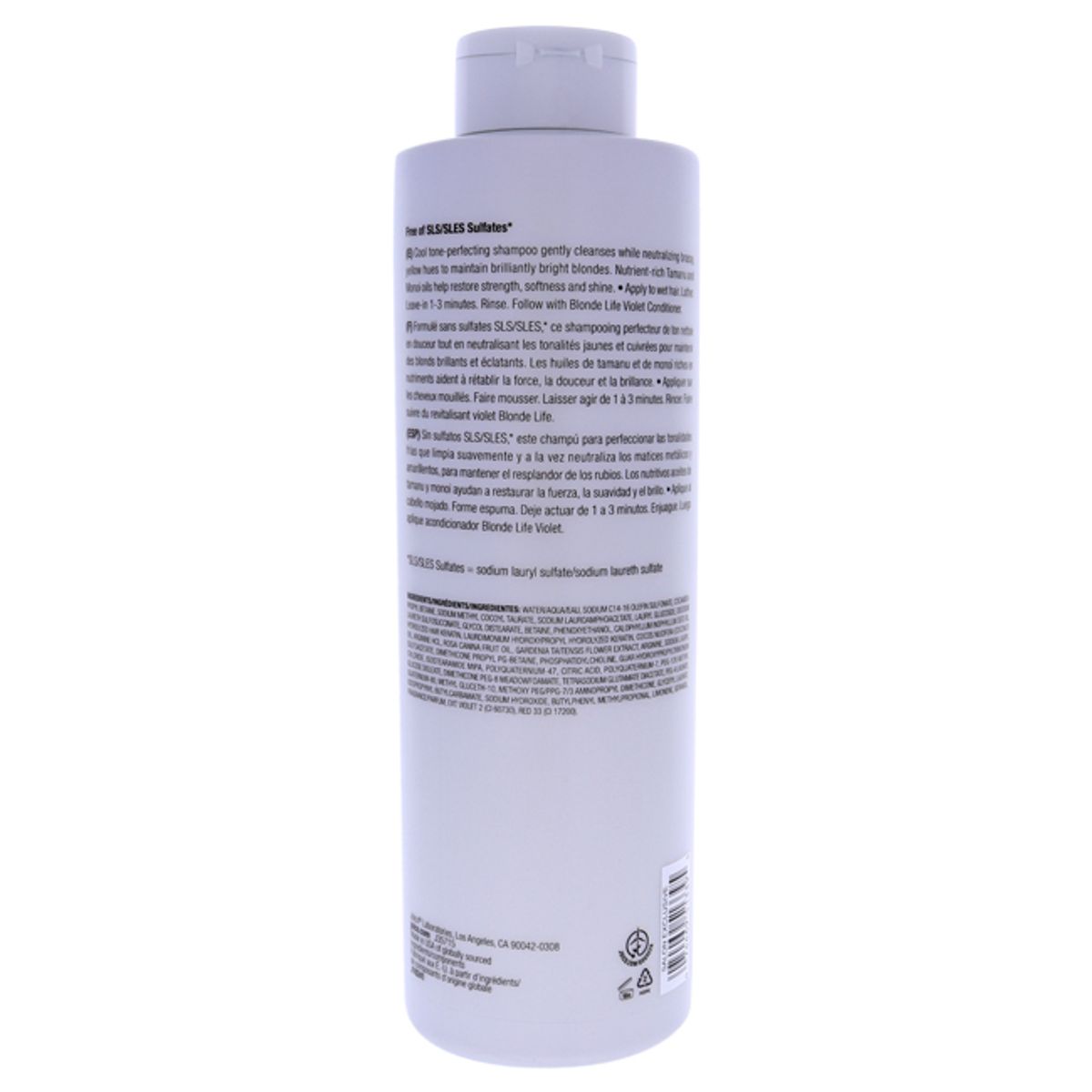 JOICO - Shampoo para Cabello Rubio Violeta 1L Joico.