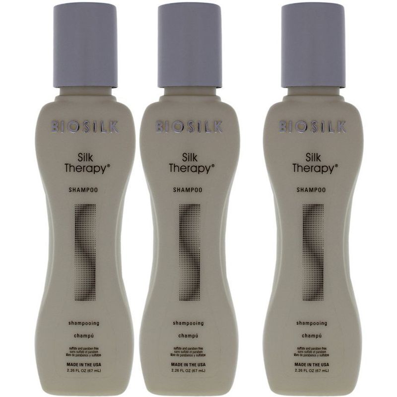 BIOSILK - Shampoo - travel size - pack of 3-biosilk-2.26oz.