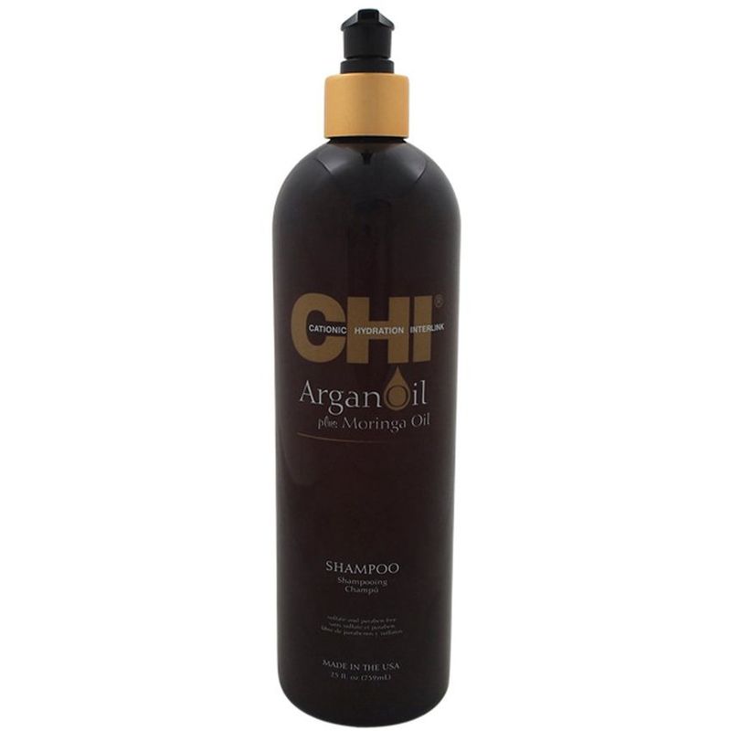 CHI - Champú de Aceite de Argán Plus Aceite de Moringa 750ml CHI