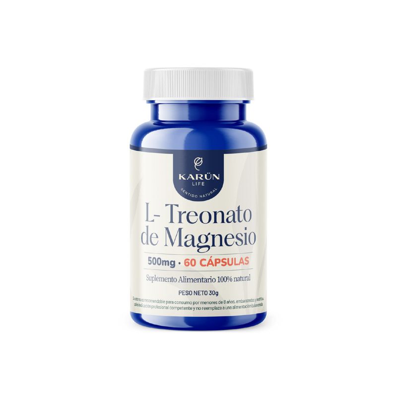 KARUNLIFE - L treonato de Magnesio 60 Cap Karun Life