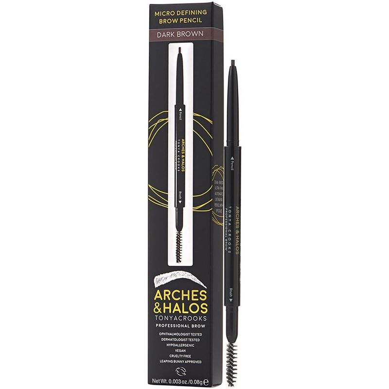 ARCHES AND HALOS - Lápiz para cejas arches and halos-marrón oscuro-0.003 oz.