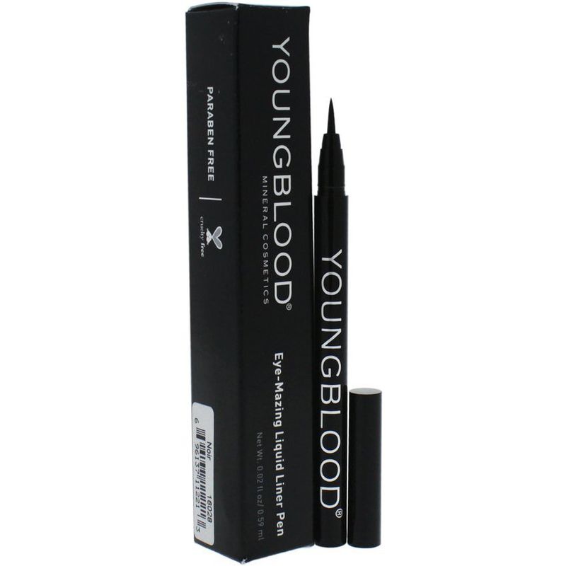 YOUNGBLOOD - Lapiz de delineador liquido para ojos-noir-youngblood-0.02oz.