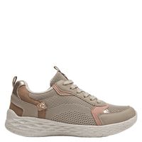 Zapatilla Casual Mujer Marrón claro