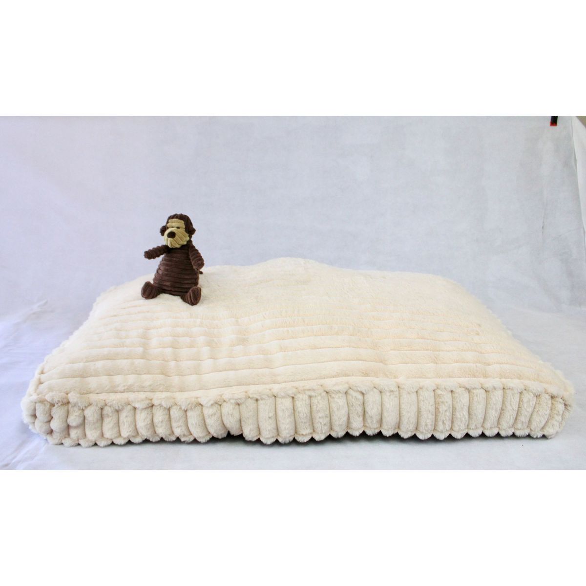 DOG REPUBLIC - Cama Perros Pequeña Lavable Beige S Genghis Animal Republic