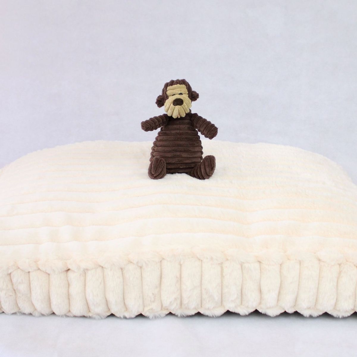 DOG REPUBLIC - Cama Perros Pequeña Lavable Beige S Genghis Animal Republic