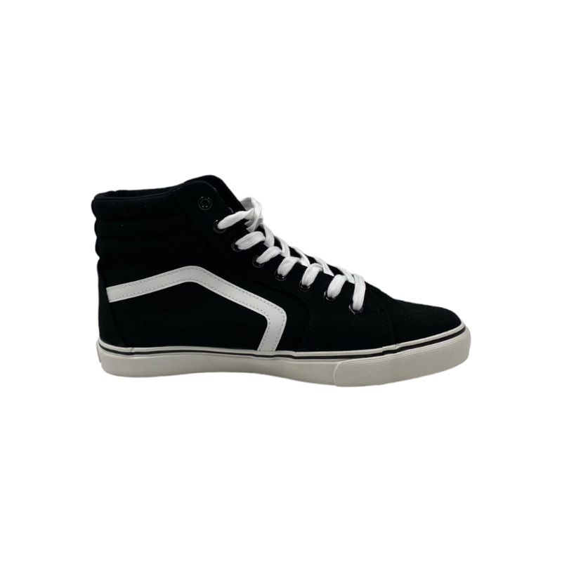 HERIEL - Zapatilla Negra Caña Hombre