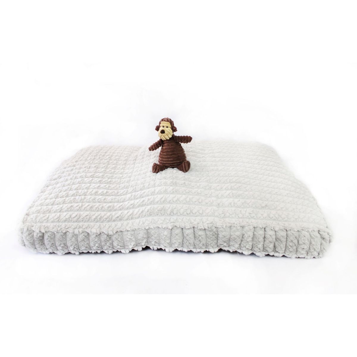 DOG REPUBLIC - Cama de Perros Mediana Lavable Gris M Genghis AnimalRepublic