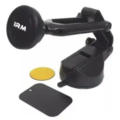 IRM - Soporte Magnético Celular Auto Ventosa Iman Brazo Extensible.