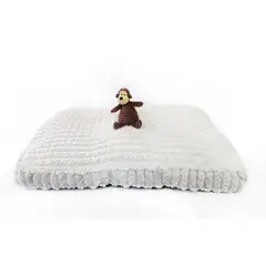 DOG REPUBLIC - Cama de Perros Grande Lavable Gris L Ghengis Animal Republic