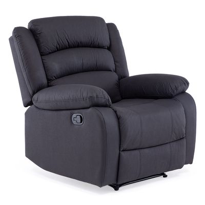 Imagen 2 del producto Berger 1 Cuerpo Reclinable Moderno Negro New Praga 8041RFFBK