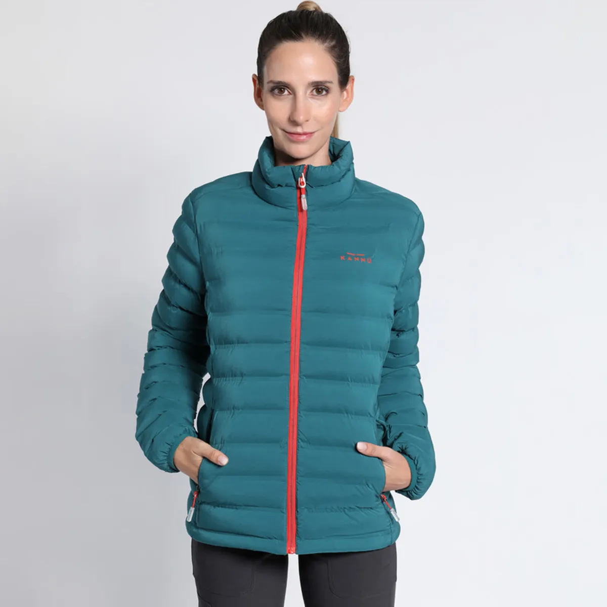 KANNU - Parka Termosellada Bloques Mujer KANNU