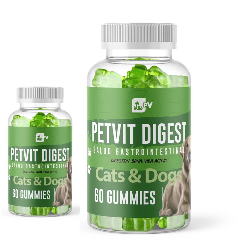 GENERICO - Pack Petvit Digest suplemento natural para perros y gatos