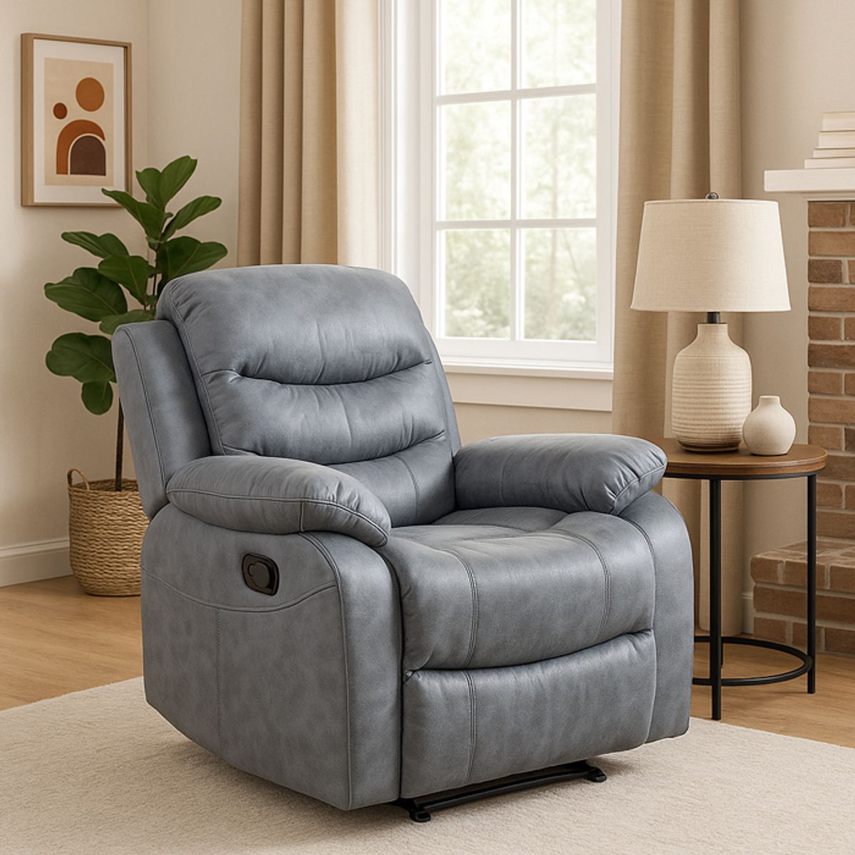 MSA MUEBLES SANTA ANA - Bergere Ergo Plus Grafito