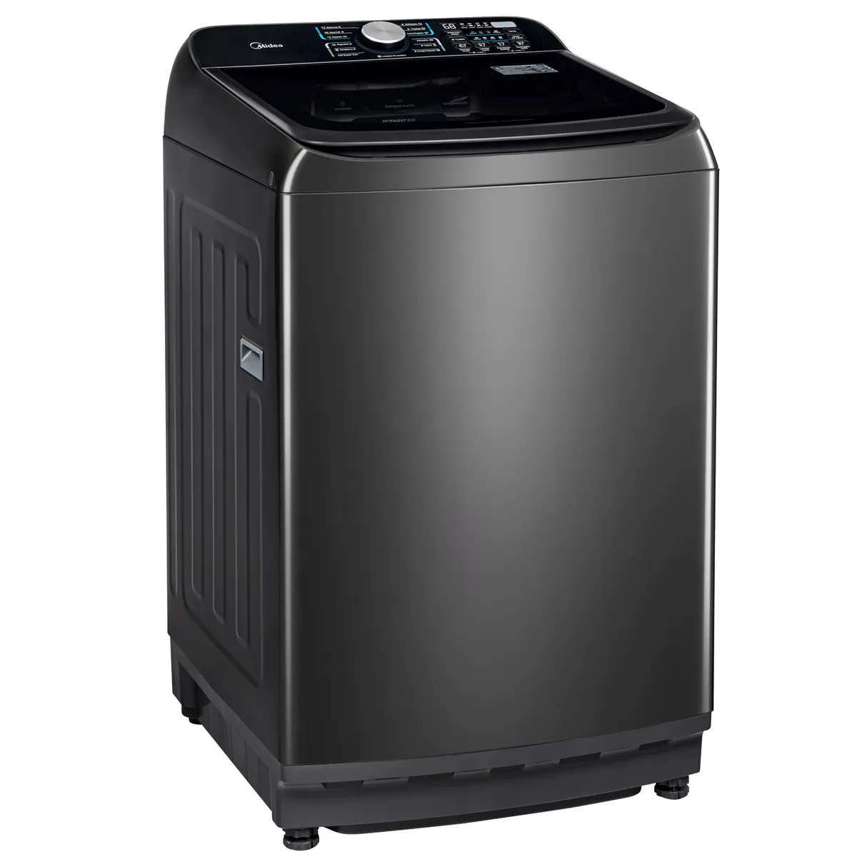 MIDEA - Lavadora Automática Carga Superior 16 kg Deep Softner Titanium  MA512W160/T-CL Midea