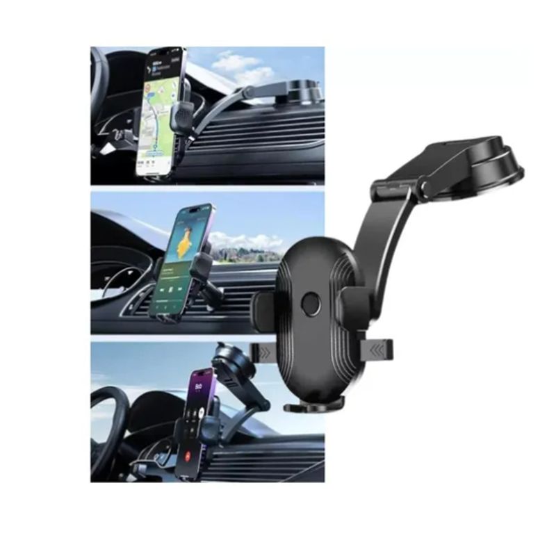 IRM - Soporte Para Teléfono De Coche Ajustable En 360° Universal.