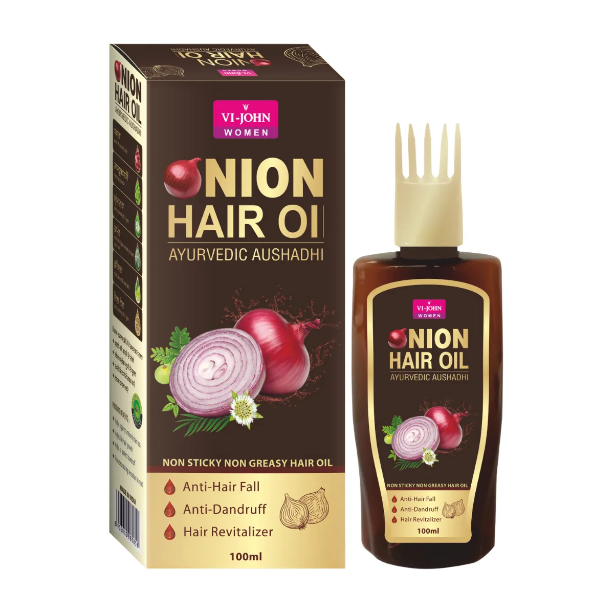 VI JOHN - Vi-John Aceite Capilar Cebolla 100 ml