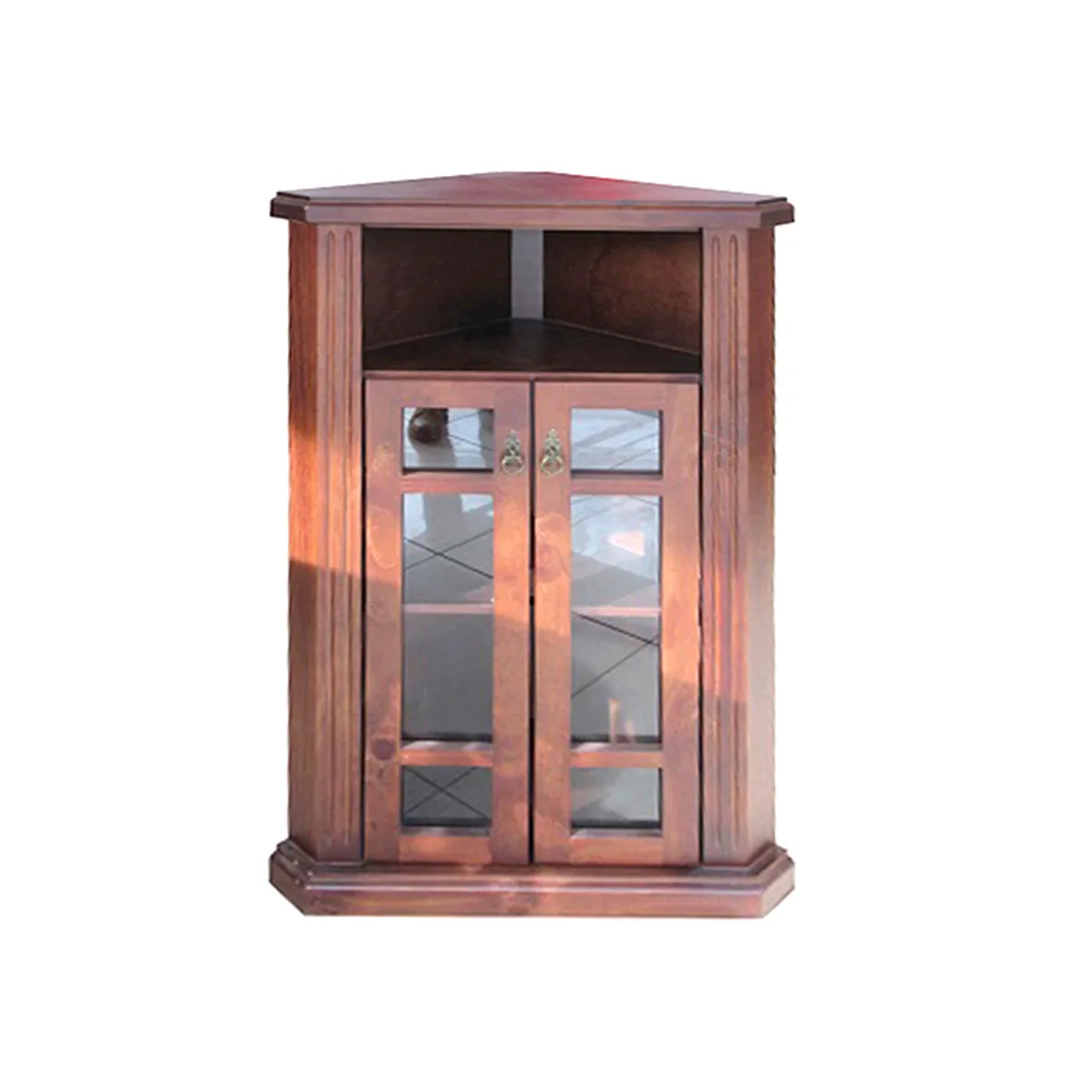 MSA MUEBLES SANTA ANA - Vitrina Esquinero Maxi Pequeña