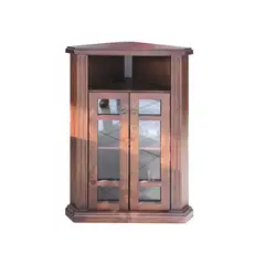 MSA MUEBLES SANTA ANA - Vitrina Esquinero Maxi Pequeña